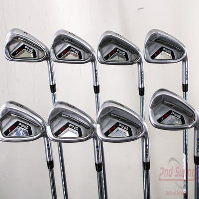 Ping I25 Iron Set 4-PW GW Dynamic Gold Tour Issue S400 Steel Stiff Right Handed Blue Dot 38.0in