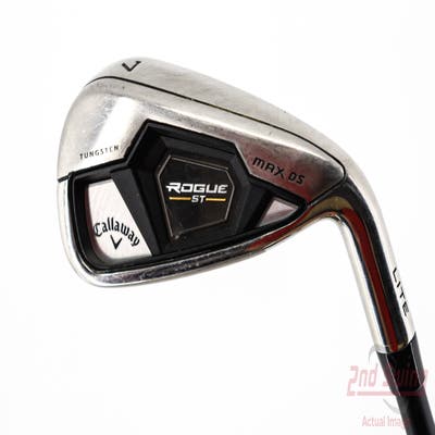 Callaway Rogue ST Max OS Lite Single Iron 7 Iron Project X Cypher 50 Graphite Senior Right Handed 37.25in