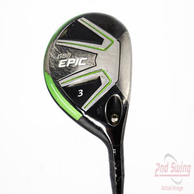 Callaway GBB Epic Fairway Wood 3 Wood 3W 15° Mitsubishi Diamana M+ Green 50 Graphite Senior Right Handed 43.25in