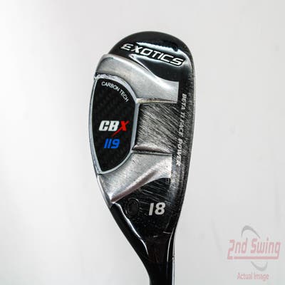 Tour Edge Exotics CBX 119 Hybrid 2 Hybrid 18° Project X Even Flow Blue 85 Graphite Stiff Right Handed 40.75in