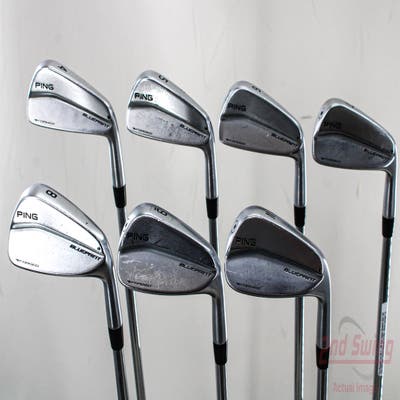 Ping Blueprint Iron Set 4-PW True Temper Dynamic Gold 120 Steel Stiff Right Handed Black Dot 38.25in