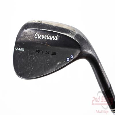 Cleveland RTX-3 Black Satin Wedge Lob LW 58° 9 Deg Bounce True Temper Dynamic Gold Steel Wedge Flex Right Handed 35.25in