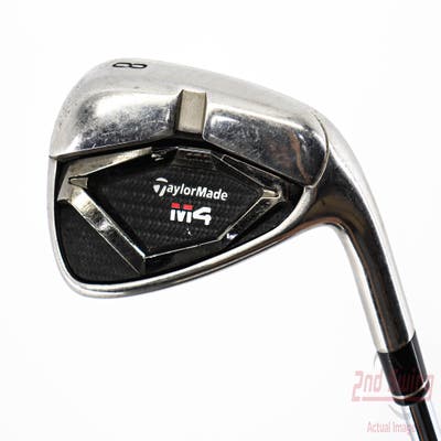 TaylorMade M4 Single Iron 8 Iron FST KBS MAX 85 Steel Stiff Right Handed 37.5in