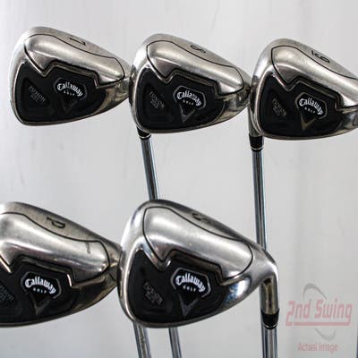 Callaway Fusion Wide Sole Iron Set 7-PW SW Nippon NS Pro 990GH Steel Stiff Right Handed Red dot 37.0in