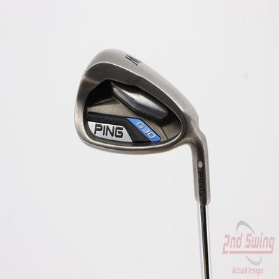 Ping G30 Single Iron Pitching Wedge PW Stock Steel Shaft Steel Stiff Right Handed White Dot 36.25in