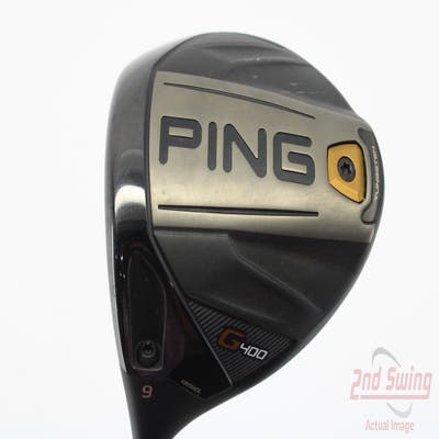 Ping G400 Driver 9° Handcrafted HZRDUS Yellow 65 Graphite X-Stiff Left Handed 44.75in