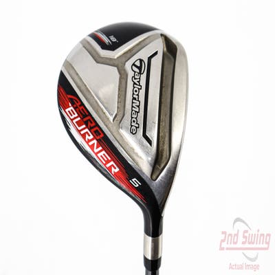 TaylorMade Aeroburner Black Fairway Wood 5 Wood 5W 18° Stock Graphite Shaft Graphite Senior Right Handed 42.0in