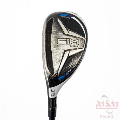 TaylorMade SIM MAX Hybrid 4 Hybrid 22° Fujikura Ventus Blue 7 Graphite Stiff Left Handed 40.5in