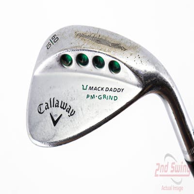 Callaway Mack Daddy PM Grind Wedge Lob LW 60° 10 Deg Bounce PM Grind FST KBS Tour-V Wedge Steel Wedge Flex Right Handed 35.25in