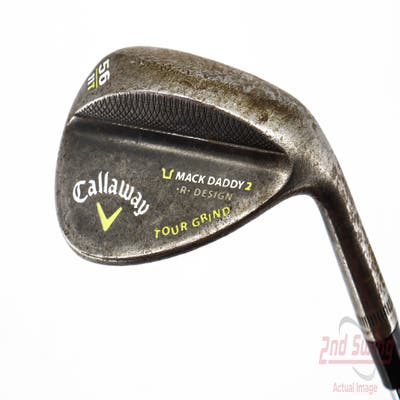 Callaway Mack Daddy 2 Tour Grind Slate Wedge Sand SW 56° 11 Deg Bounce Tour Grind FST KBS Tour Steel Stiff Right Handed 35.5in