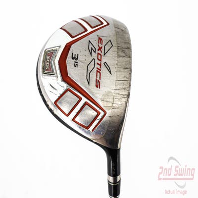 Tour Edge Exotics XCG5 Fairway Wood 3 Wood 3W 15° Fujikura Exotics Blur Graphite Stiff Right Handed 43.25in