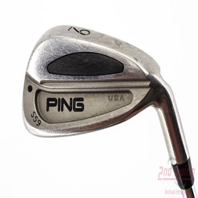 Ping S59 Single Iron 9 Iron True Temper Steel Stiff Right Handed Black Dot 36.0in