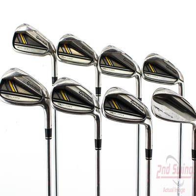 TaylorMade Rocketbladez Iron Set 4-GW TM RocketFuel 85 Steel Steel Stiff Right Handed 38.75in