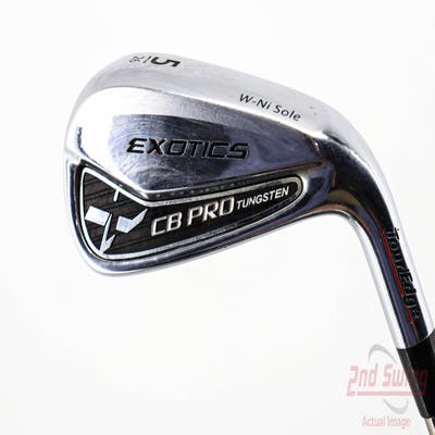 Tour Edge Exotics CB Pro Tungsten Single Iron 5 Iron 26° UST Mamiya Recoil 670 F4 Graphite Stiff Right Handed 38.25in