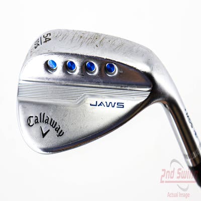 Callaway Jaws MD5 Platinum Chrome Wedge Sand SW 54° 10 Deg Bounce S Grind Callaway Stock Steel Steel Wedge Flex Right Handed 35.0in