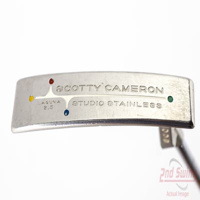 Titleist Scotty Cameron Studio Stainless Laguna 2.5 Putter Steel Right Handed 34.0in