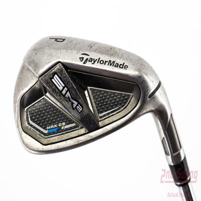 TaylorMade SIM2 MAX OS Single Iron Pitching Wedge PW FST KBS MAX 85 MT Steel Regular Right Handed 35.5in