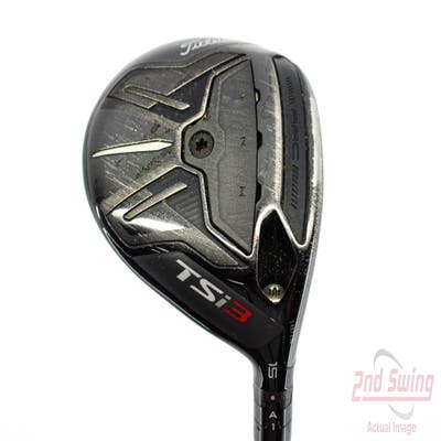 Titleist TSi3 Fairway Wood 3 Wood 3W 15° PX HZRDUS Smoke Black RDX 70 Graphite Stiff Right Handed 43.0in