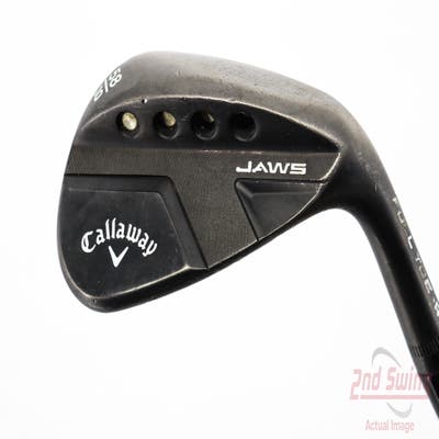 Callaway Jaws Full Toe Raw Black Wedge Lob LW 58° 10 Deg Bounce KBS Tour 130 Steel X-Stiff Right Handed 35.0in