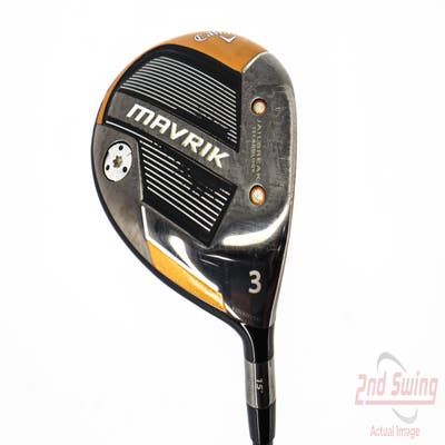 Callaway Mavrik Fairway Wood 3 Wood 3W 15° Aldila Rogue White 130 MSI 70 Graphite Stiff Right Handed 43.0in