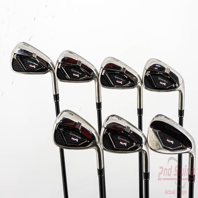 TaylorMade M4 Iron Set 5-PW AW Fujikura ATMOS 6 Red Graphite Regular Right Handed 39.5in