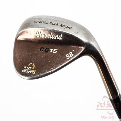 Cleveland CG15 DSG Oil Can Wedge Lob LW 58° Cleveland Traction Wedge Steel Wedge Flex Right Handed 35.5in