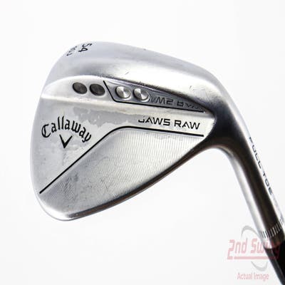 Callaway Jaws Raw Full Toe Chrome Wedge Sand SW 54° 10 Deg Bounce J Grind LA Golf A Series Low 105 Graphite Stiff Right Handed 35.75in