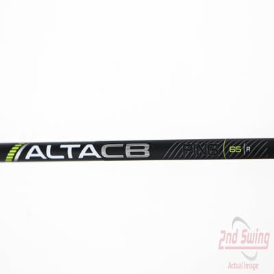 Used W/ Ping RH Adapter Ping ALTA CB 65 Black 65g Fairway Shaft Regular 41.25in