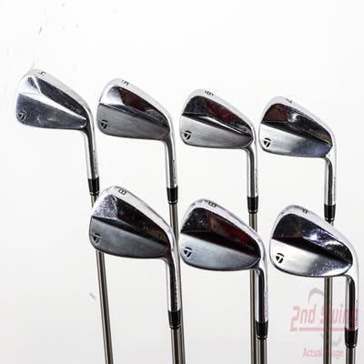 TaylorMade P7MB Iron Set 4-PW Aerotech SteelFiber i95 Graphite Regular Right Handed 38.25in