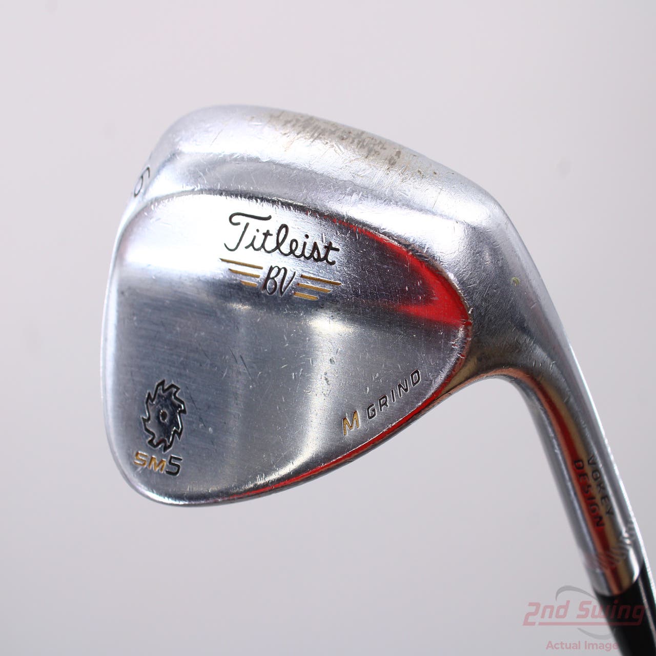 Titleist Vokey SM5 Tour Chrome Wedge Sand SW 56° 10 Deg Bounce M Grind ...