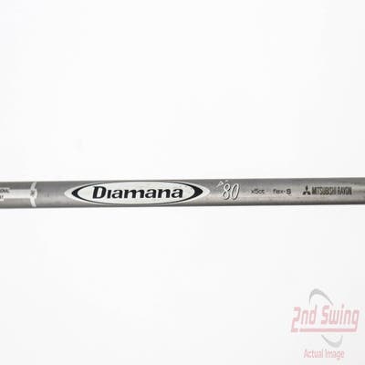 Used W/ Titleist RH Adapter Mitsubishi Rayon Diamana D+ 80 80g Fairway Shaft Stiff 42.0in