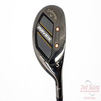 Callaway Mavrik Max Womens Hybrid 5 Hybrid 27° UST Mamiya Helium Graphite Ladies Right Handed 38.5in