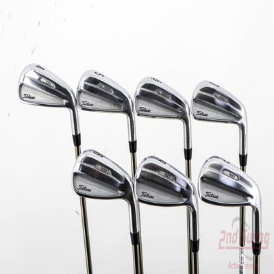 Titleist 2021 T100 Iron Set 4-PW UST Mamiya Recoil 65 F3 Graphite Regular Right Handed 38.0in