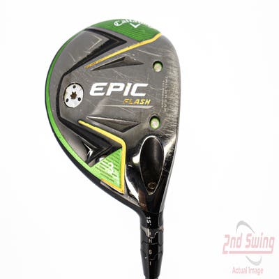 Callaway EPIC Flash Fairway Wood 3 Wood 3W 15° Mitsubishi Tensei AV Blue 75 Graphite Stiff Right Handed 43.25in