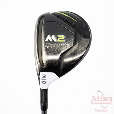 TaylorMade 2019 M2 Fairway Wood 3 Wood 3W 15° TM M2 Reax Graphite Regular Left Handed 39.0in