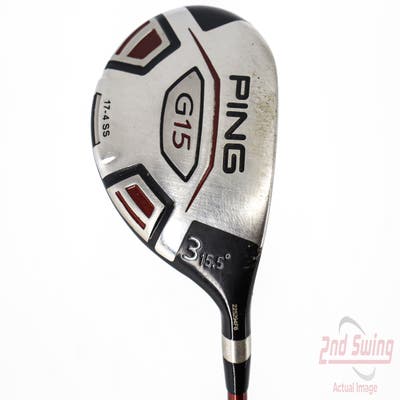 Ping G15 Fairway Wood 3 Wood 3W 15.5° Ping TFC 149F Graphite Stiff Right Handed 43.0in