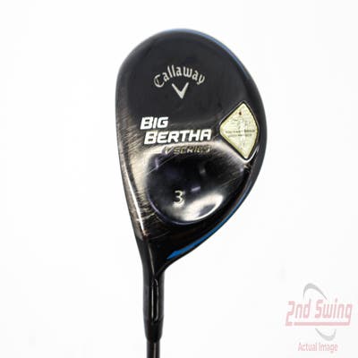 Callaway Womens Big Bertha V Series Fairway Wood 3 Wood 3W 15° Mitsubishi Bassara E-Series 42 Graphite Ladies Left Handed 42.5in