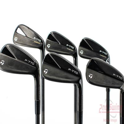 TaylorMade 2023 P770 Black Iron Set 5-PW Accra 90i Graphite Stiff Right Handed 39.0in