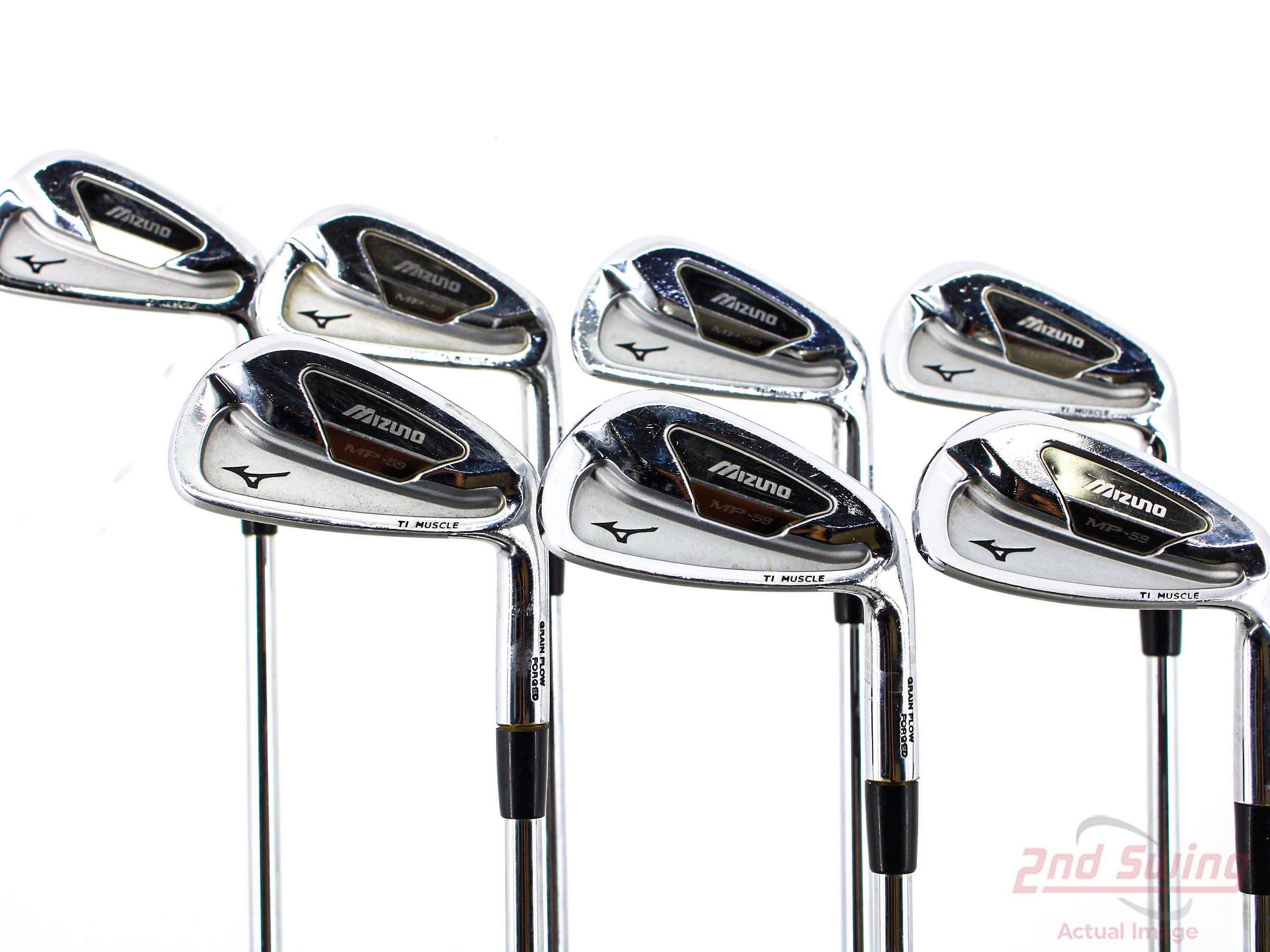 Mizuno MP 59 Iron Set A 82440275585 2nd Swing Golf