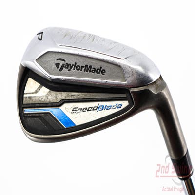 TaylorMade Speedblade Single Iron Pitching Wedge PW TM Speedblade 85 Steel Steel Stiff Right Handed 35.75in