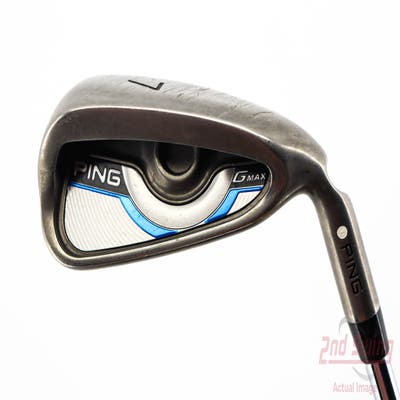 Ping Gmax Single Iron 7 Iron Ping CFS Distance Steel Senior Right Handed White Dot 37.75in