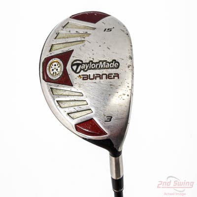 TaylorMade 2007 Burner Steel Fairway Wood 3 Wood 3W 15° TM Reax Superfast 50 Graphite Regular Right Handed 43.25in