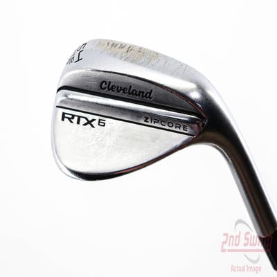 Cleveland RTX 6 ZipCore Tour Satin Wedge Sand SW 54° 10 Deg Bounce FST KBS Tour Steel Stiff Right Handed 35.25in