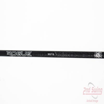 Used W/ Ping RH Adapter Aldila Rogue Black 2nd GEN 95g Hybrid Shaft Tour Stiff 39.25in