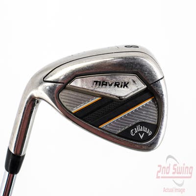 Callaway Mavrik Single Iron 8 Iron True Temper Elevate 95 VSS Steel Regular Left Handed 37.25in