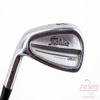 Titleist 714 CB Single Iron 8 Iron True Temper Dynamic Gold S300 Steel Stiff Left Handed 36.5in