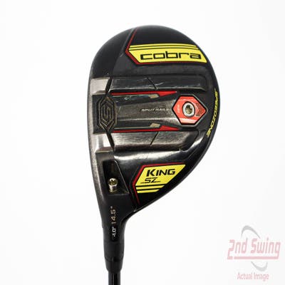 Cobra KING SpeedZone Fairway Wood 3 Wood 3W 14.5° Mitsubishi Tensei AV Blue 65 Graphite Stiff Left Handed 43.0in