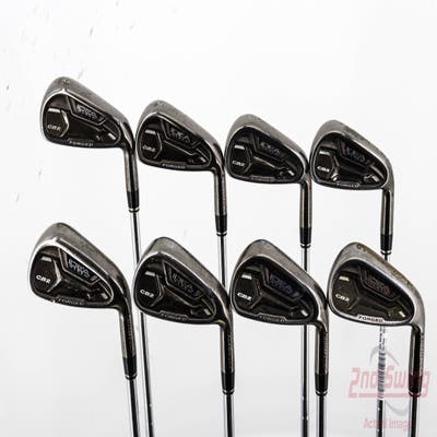 Adams Idea Pro Black CB2 Iron Set 4-PW GW FST KBS 90 Steel Stiff Right Handed 38.0in