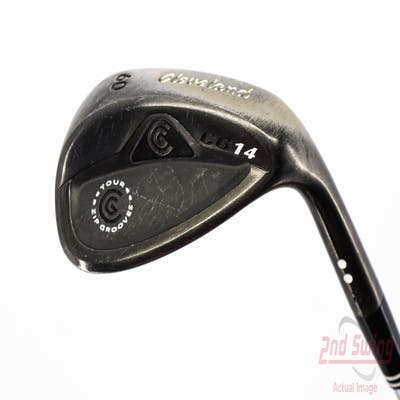 Cleveland CG14 Gunmetal Wedge Lob LW 60° 12 Deg Bounce Cleveland Traction Wedge Steel Wedge Flex Right Handed 35.5in