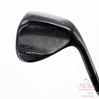 Cleveland RTX ZipCore Black Satin Wedge Gap GW 52° 10 Deg Bounce Mid Dynamic Gold Spinner TI Steel Wedge Flex Right Handed 35.5in